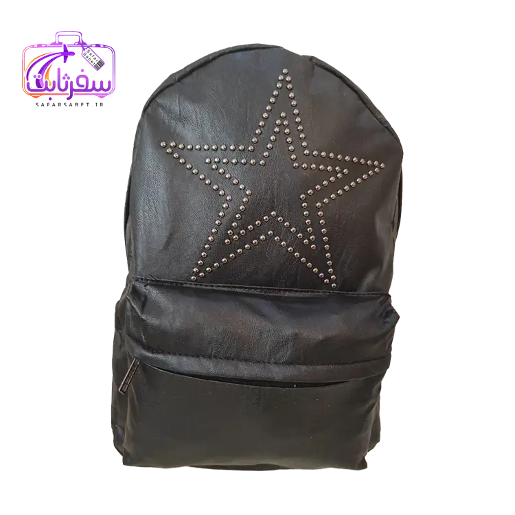 کوله پشتی طرح چرم مدل Star