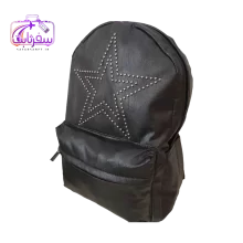 کوله پشتی طرح چرم مدل Star با رنگبندی جذاب