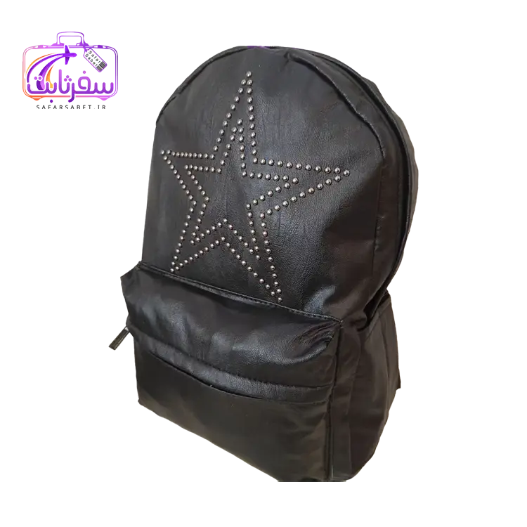 کوله پشتی طرح چرم مدل Star با رنگبندی جذاب